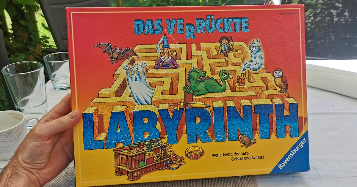 Mehr über den Artikel erfahren Das verrückte Labyrinth – Wer schiebt, der hat’s – Geister und Schatz!