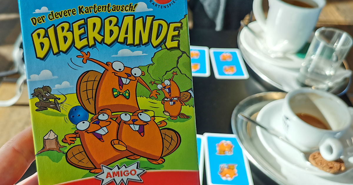 Mehr über den Artikel erfahren „Biberbande – Der clevere Kartentausch“: Ein Spiel wie ein spaßiges, beeinflussbares Rubbellos